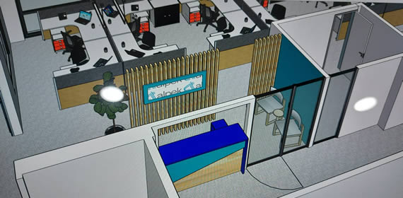 Oficinas: obras proyectadas por Estudio NCYA