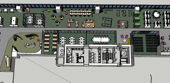 Oficinas: obras proyectadas por Estudio NCYA